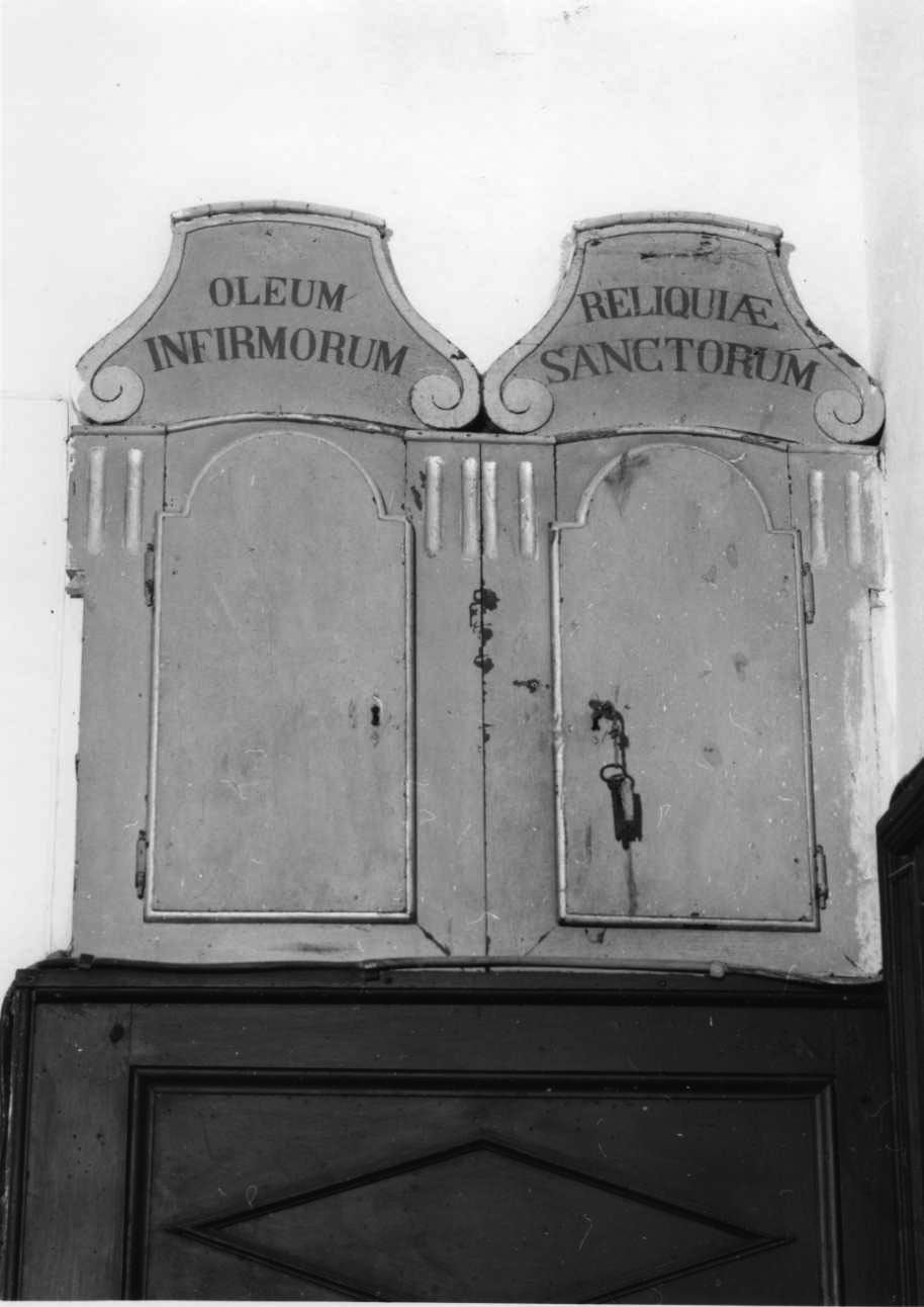 tabernacolo, opera isolata - bottega piemontese (seconda metà sec. XVIII)