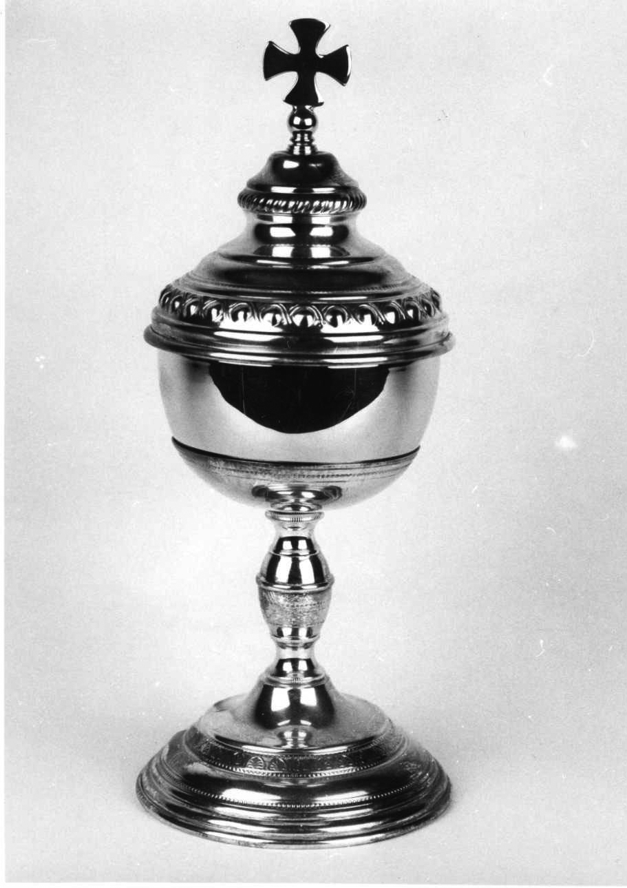 pisside, opera isolata - bottega piemontese (prima metà sec. XX)