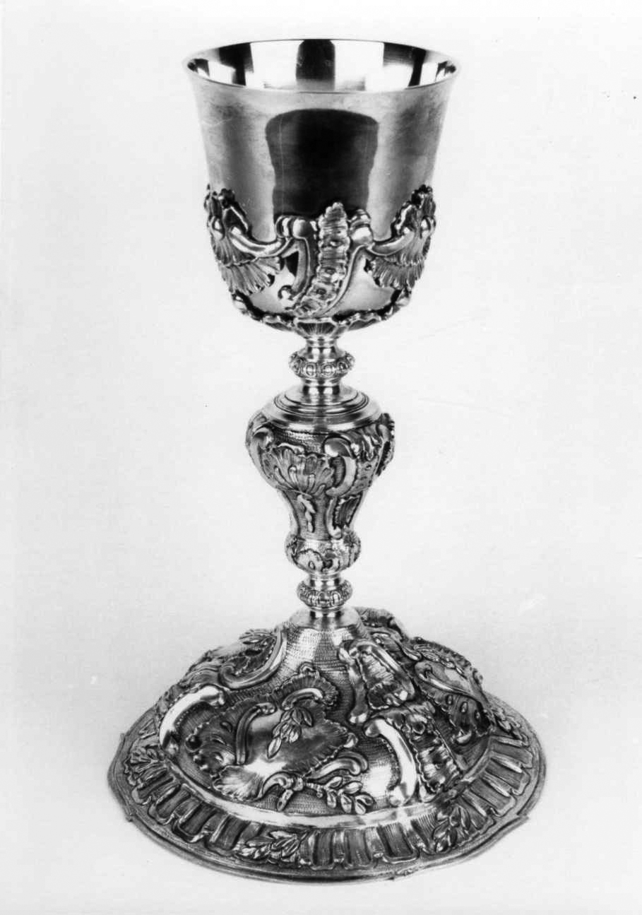 calice, opera isolata - bottega alessandrina (seconda metà sec. XVIII)
