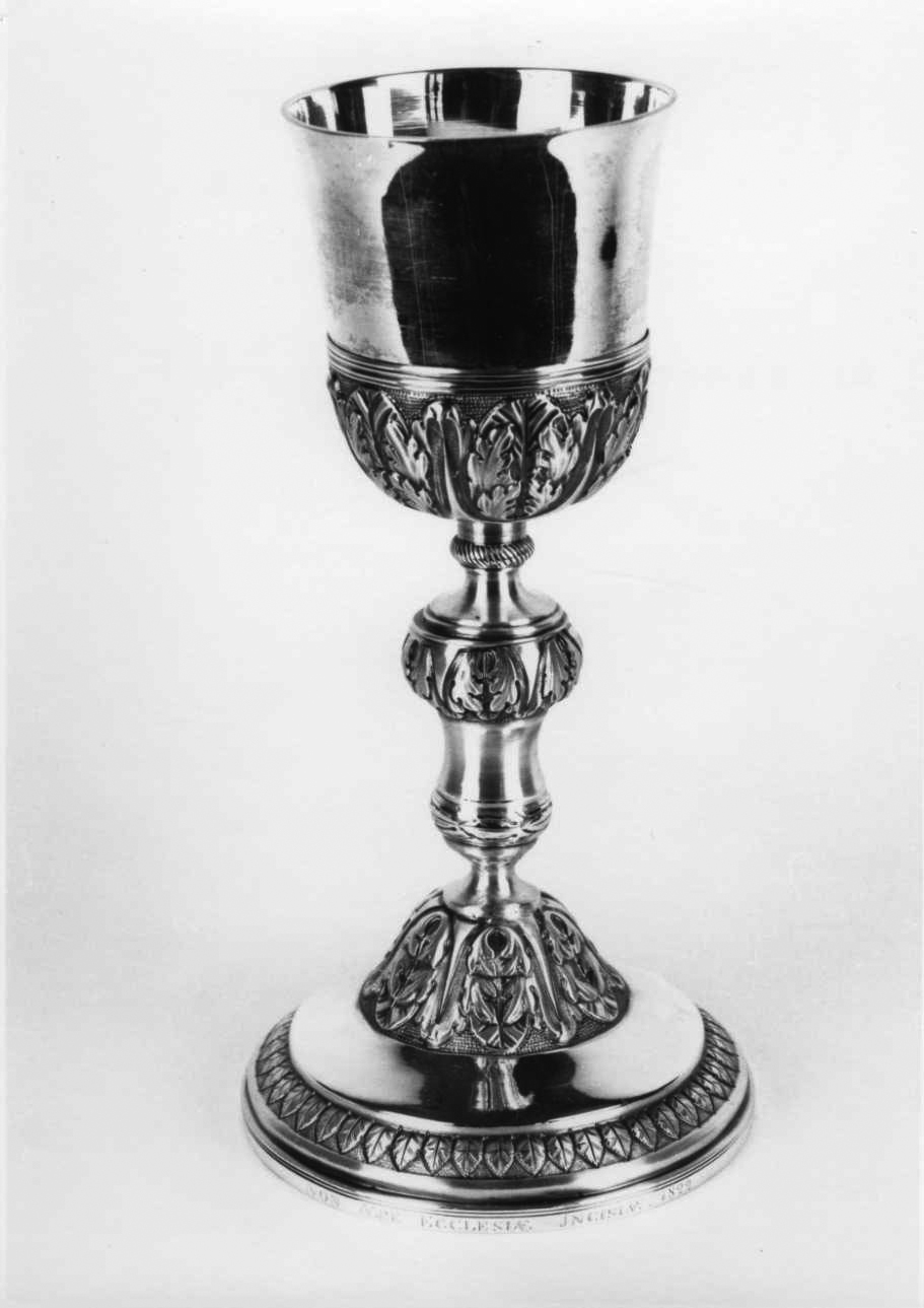 calice, opera isolata - bottega piemontese (primo quarto sec. XIX)