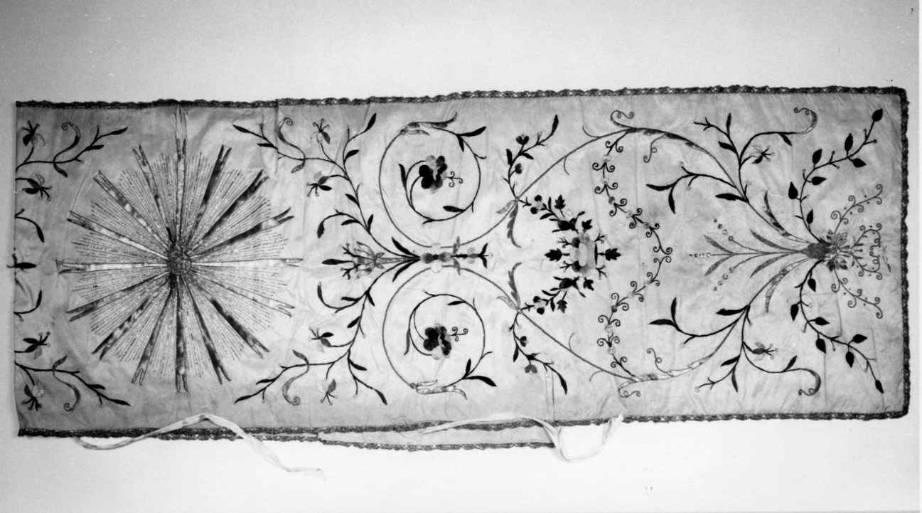 velo omerale, opera isolata - manifattura piemontese (fine sec. XIX)