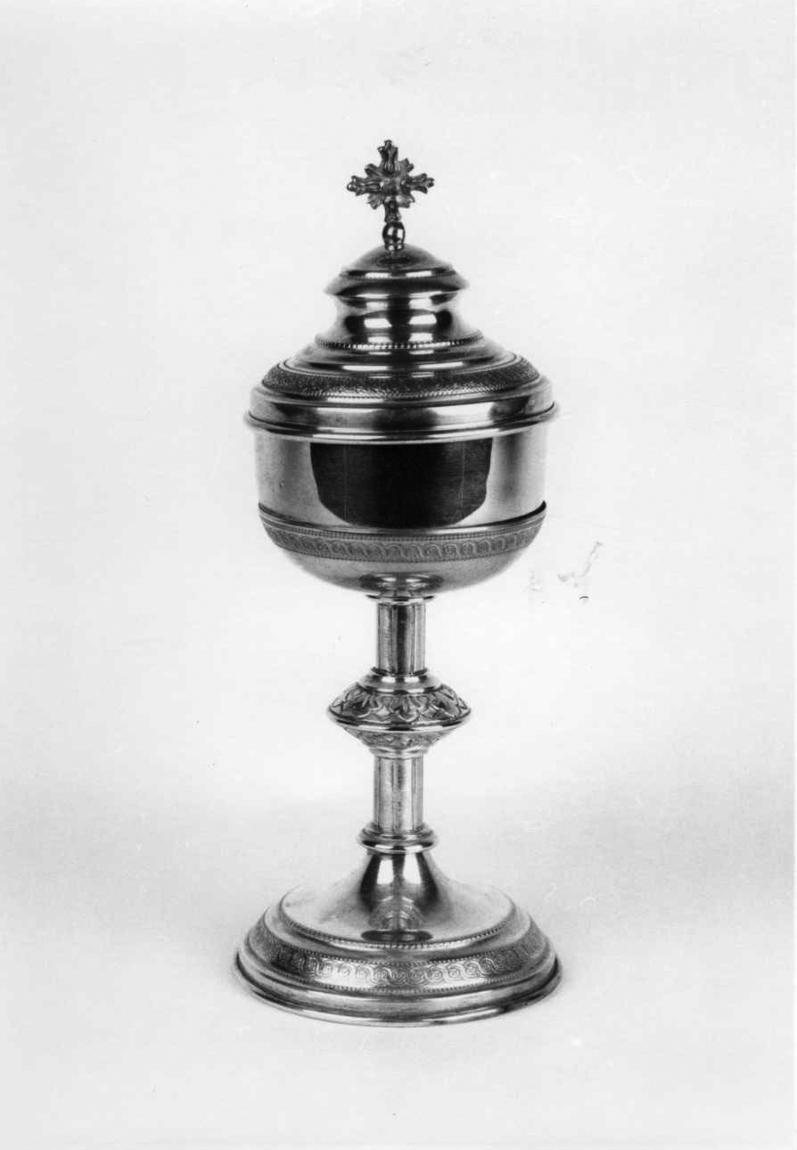 pisside, opera isolata - bottega piemontese (prima metà sec. XX)