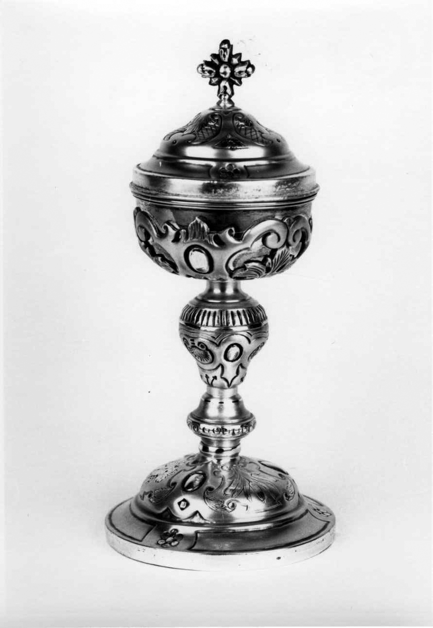 pisside, opera isolata - bottega genovese (prima metà sec. XIX)