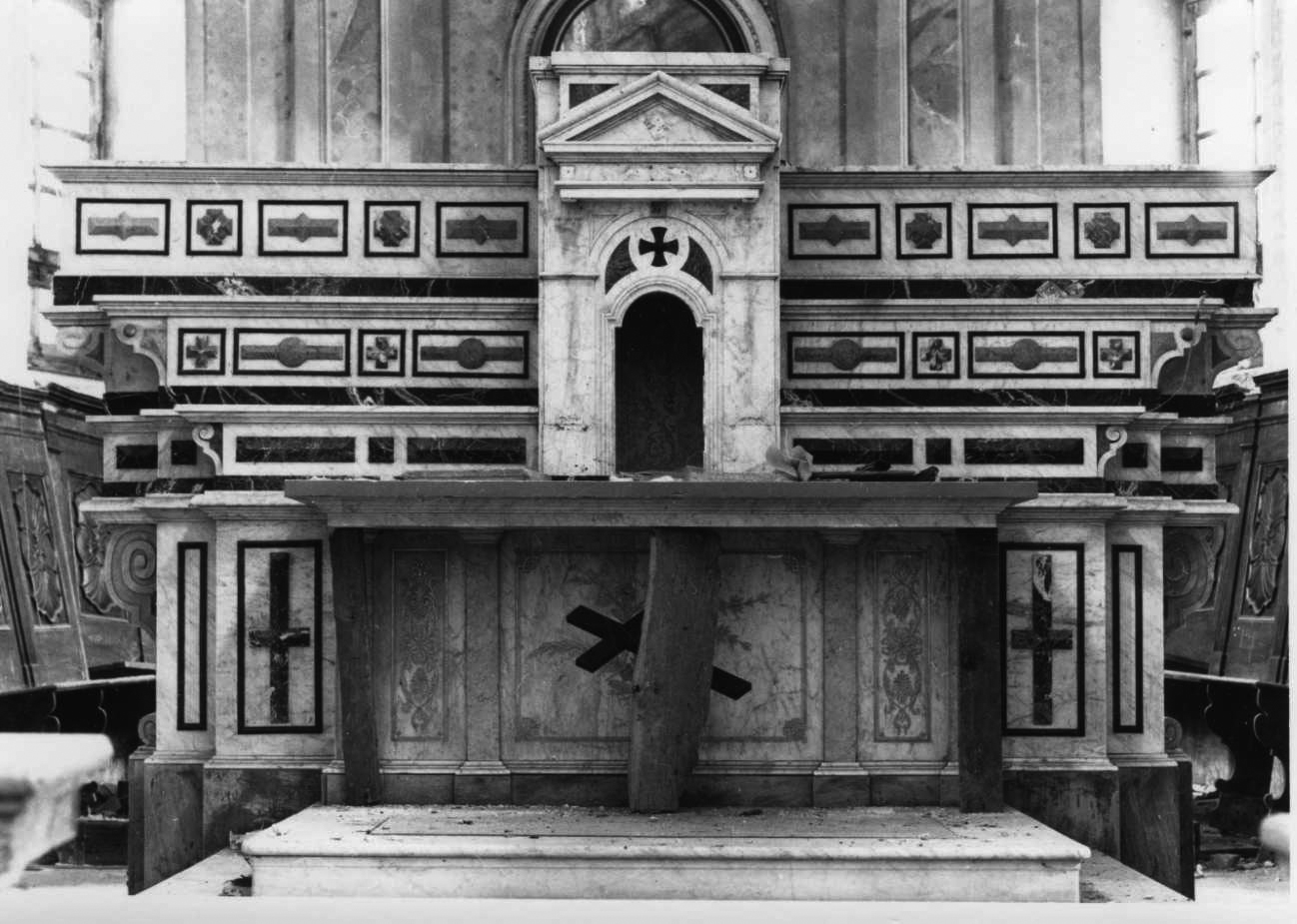 altare, opera isolata di Catelli Fratelli Ditta (ultimo quarto sec. XIX)