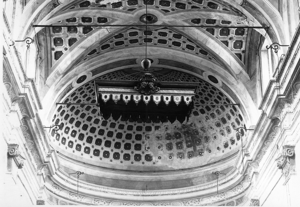 baldacchino d'altare, opera isolata - bottega piemontese (seconda metà sec. XIX)