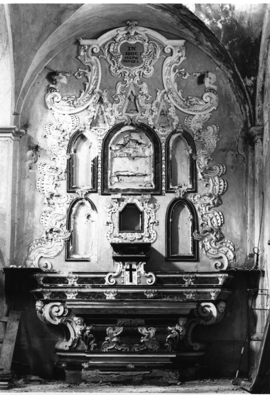 altare, opera isolata - bottega piemontese (secondo quarto sec. XVIII)
