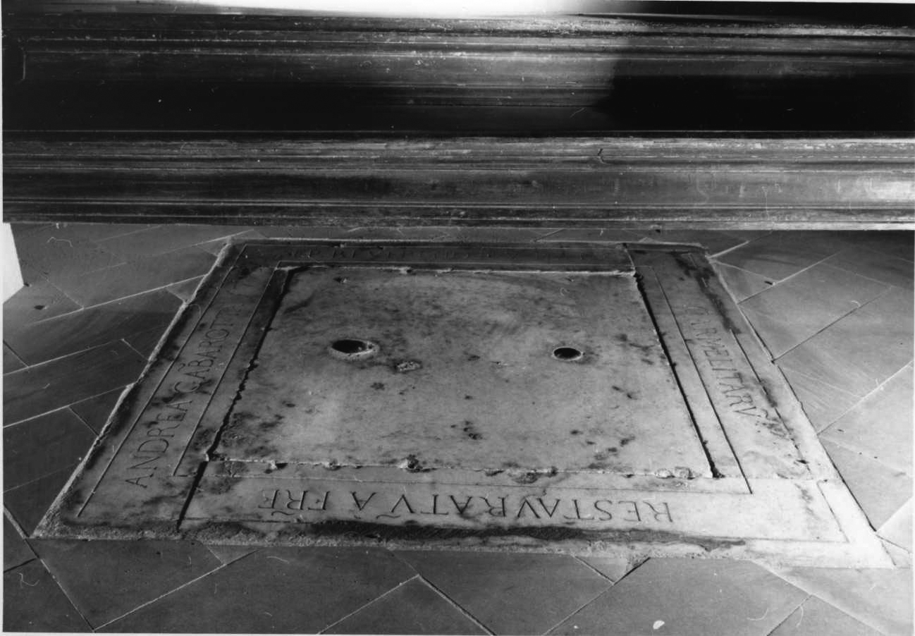 lapide, opera isolata - bottega piemontese (primo quarto sec. XVIII)