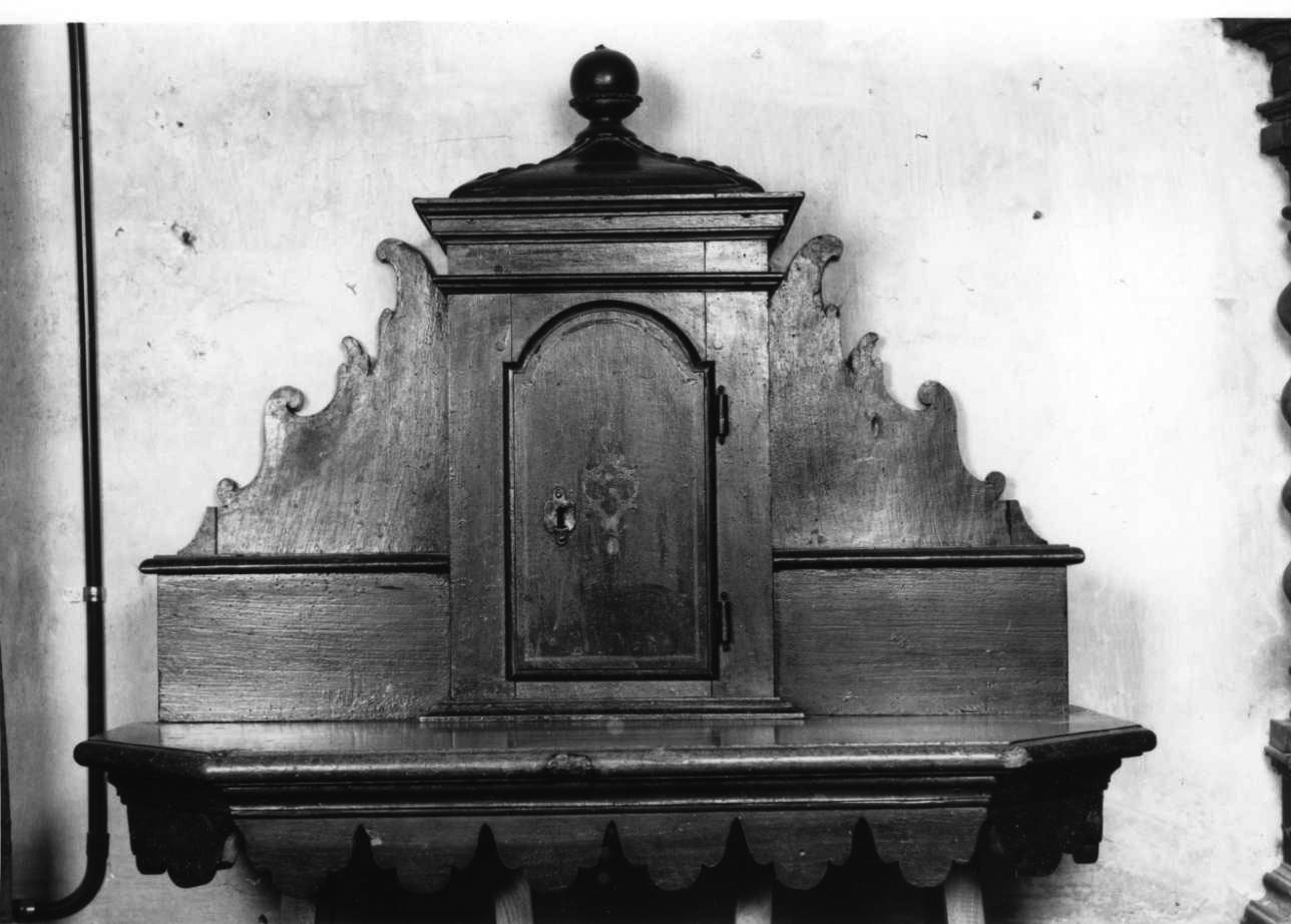 tabernacolo portatile, opera isolata - bottega piemontese (seconda metà sec. XIX)