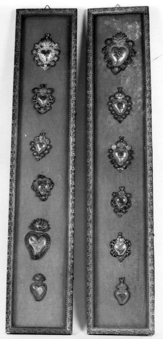 teca, serie - bottega piemontese (fine/inizio secc. XIX/ XX)