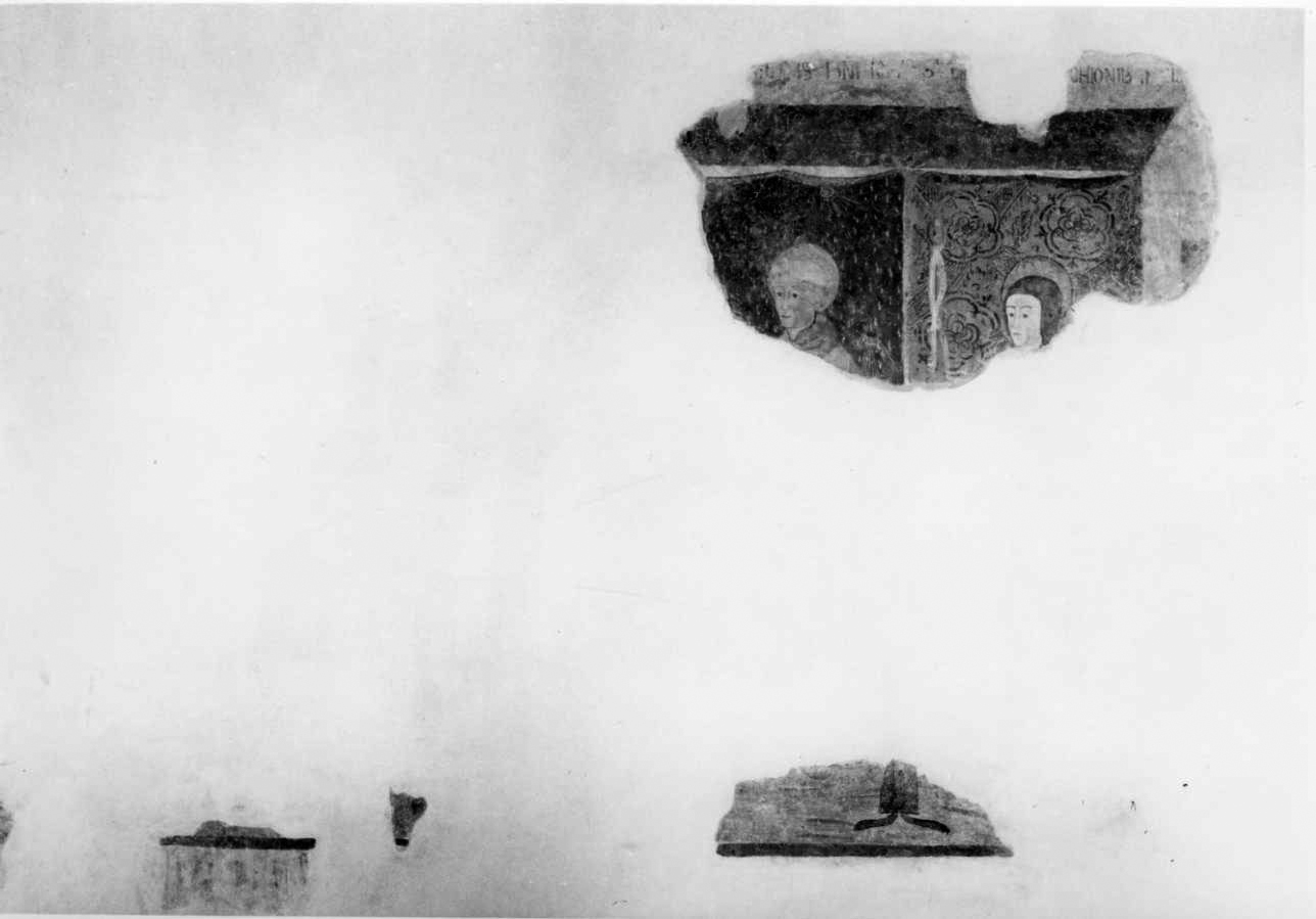 Santi (dipinto, frammento) - ambito lombardo-piemontese (prima metà sec. XV)