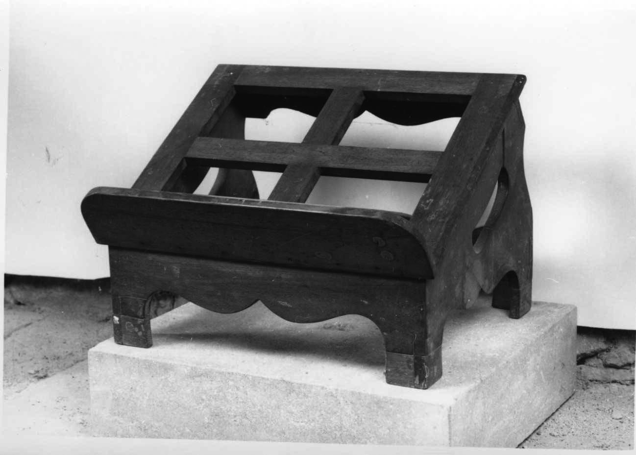 leggio d'altare, opera isolata - bottega piemontese (sec. XIX)