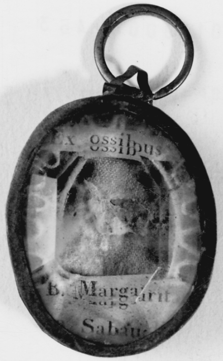 reliquiario a capsula - a medaglione, opera isolata - bottega piemontese (metà sec. XIX)