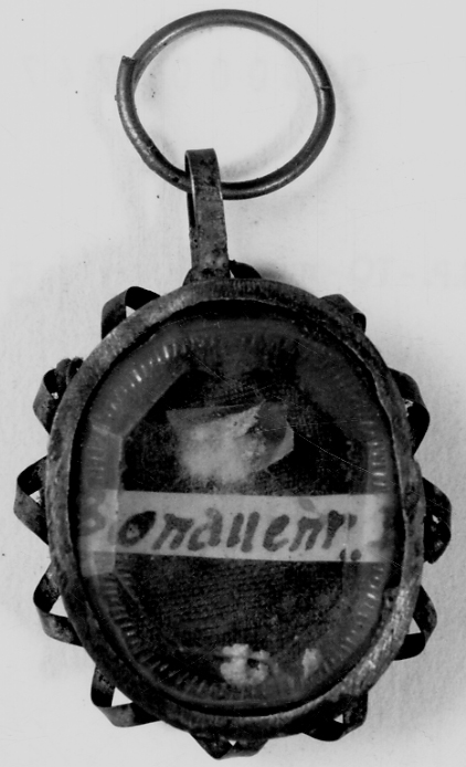 reliquiario a capsula - a medaglione, opera isolata - bottega astigiana (ultimo quarto sec. XVIII)