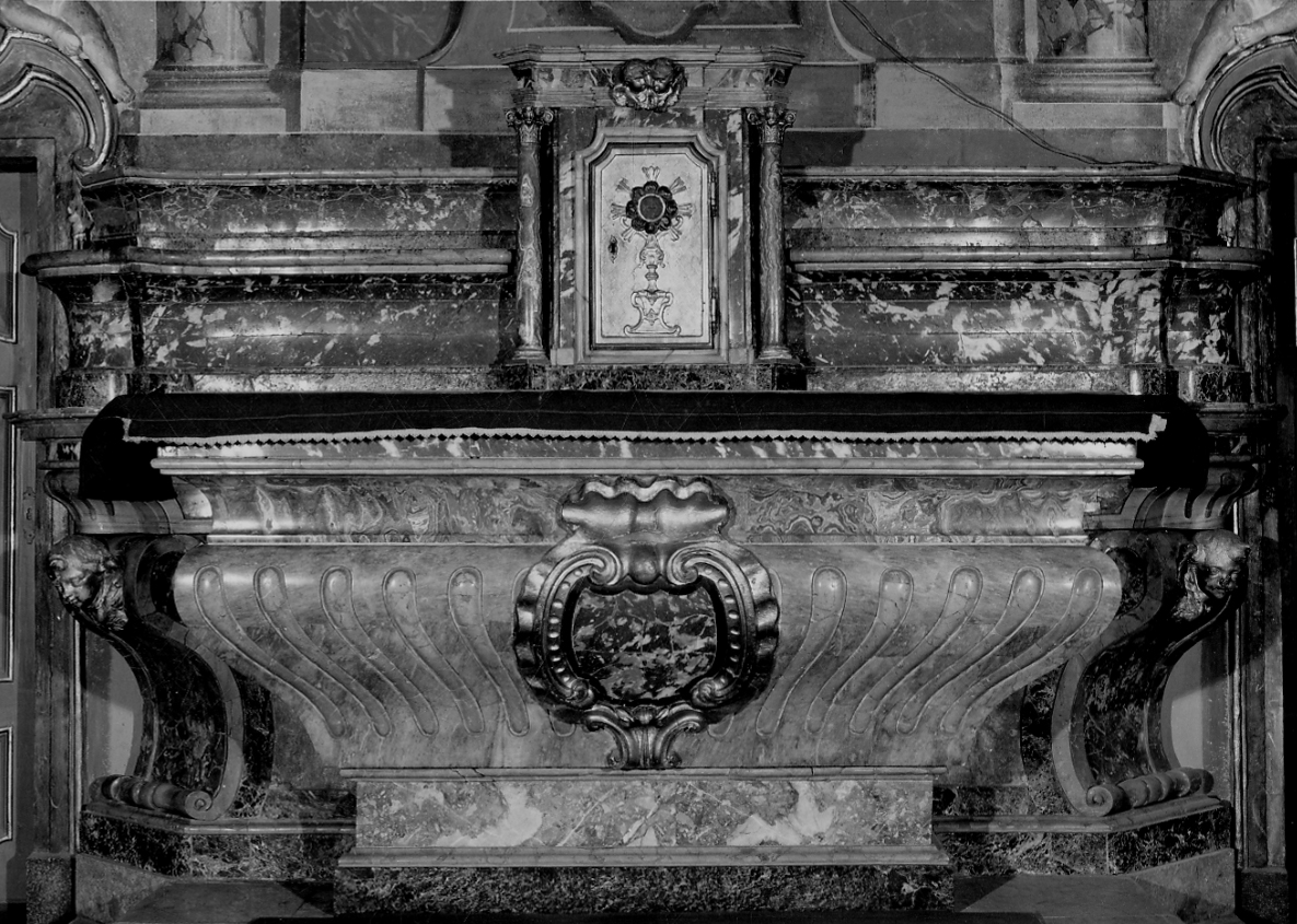 altare, opera isolata - bottega Italia centro-settentrionale (sec. XVIII)