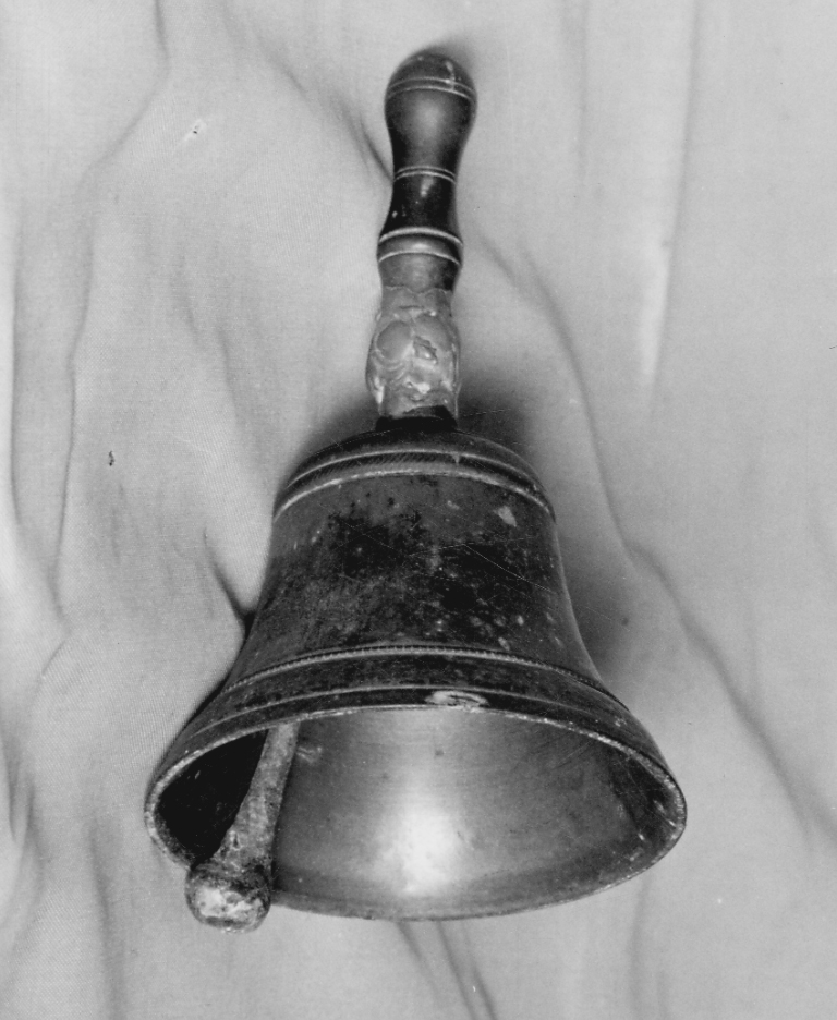 campanello, opera isolata - bottega astigiana (sec. XIX)