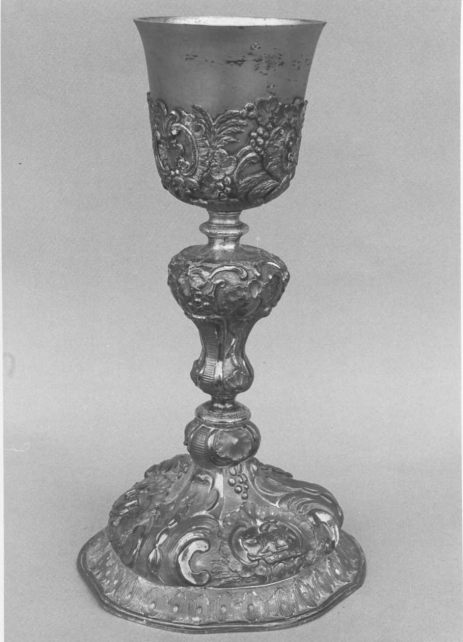 calice, opera isolata - ambito piemontese (terzo quarto, ultimo quarto sec. XVIII, sec. XIX)