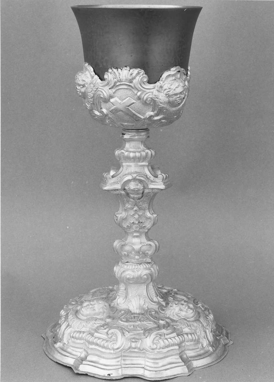 cherubini (calice, opera isolata) di Colleoni Agostino (sec. XVIII)