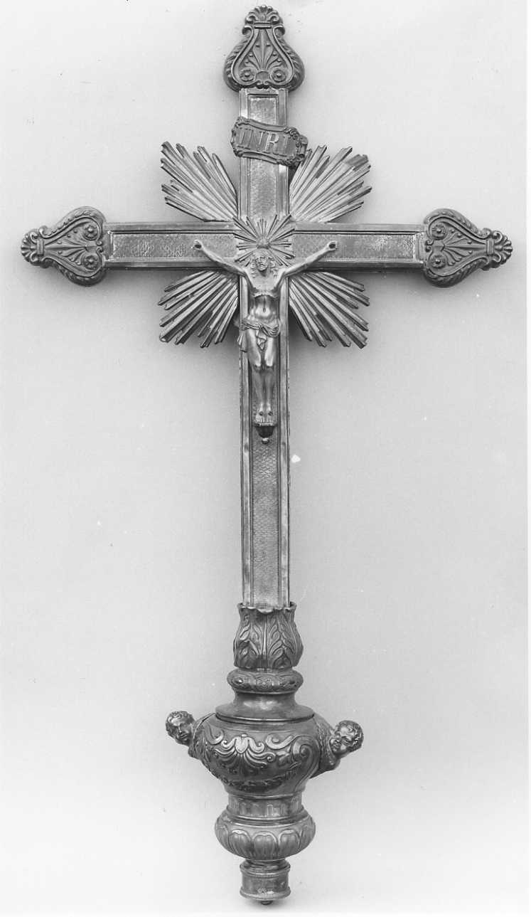 Cristo crocifisso (scultura, elemento d'insieme) di Balbino Carlo Agostino (secondo quarto sec. XIX)