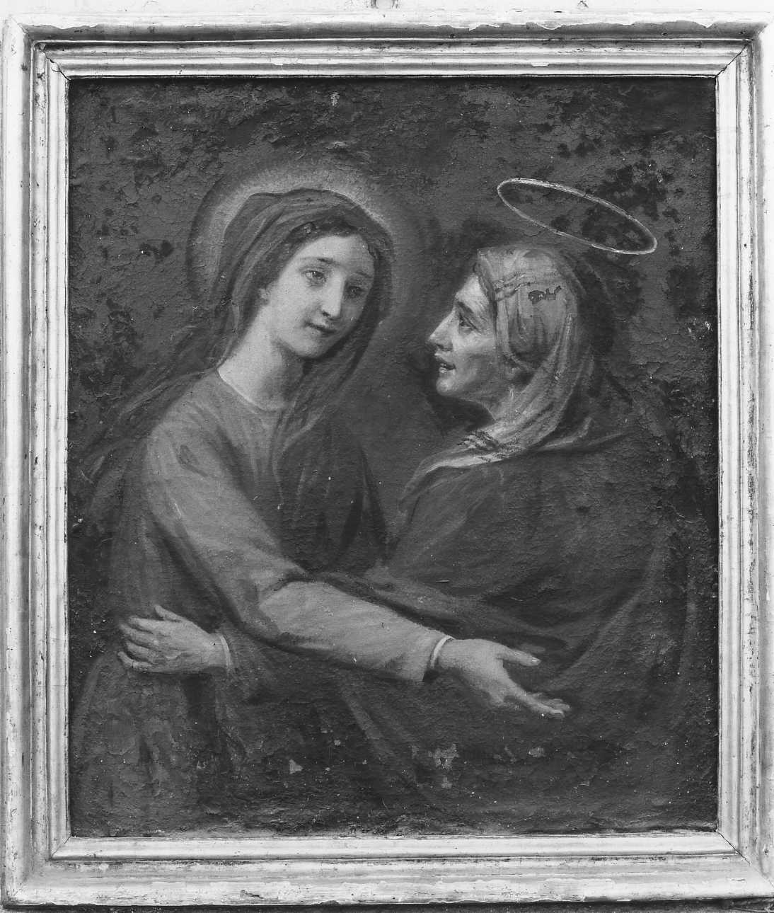 visitazione (dipinto, opera isolata) - ambito piemontese (sec. XVIII, sec. XIX)