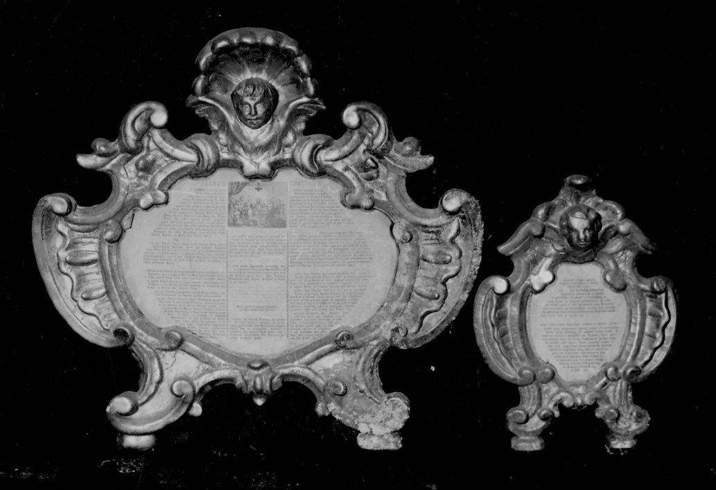 servizio di cartagloria, insieme - bottega biellese (sec. XVIII)