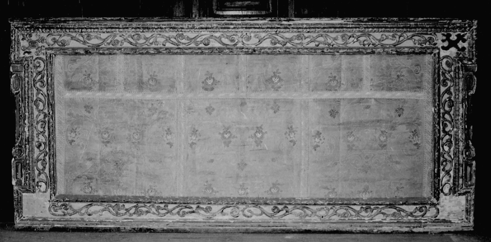 cornice di paliotto, opera isolata - bottega biellese (fine/inizio secc. XVII/ XVIII)