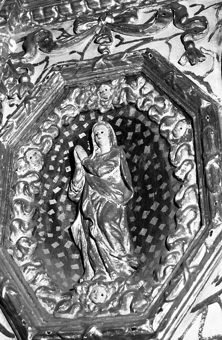 Madonna Immacolata (rilievo) di Serpentiere Giovanni Battista (fine sec. XVII)