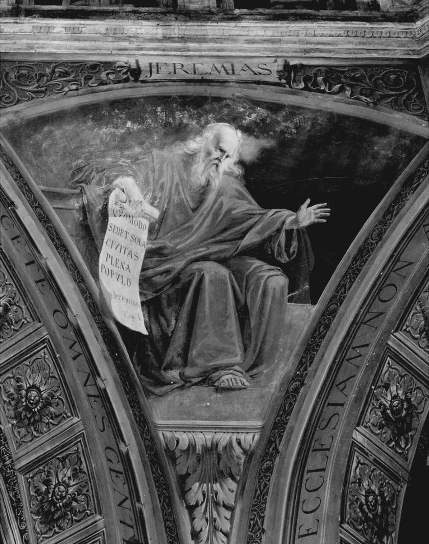 Geremia (dipinto) di Morgari Rodolfo (terzo quarto sec. XIX)