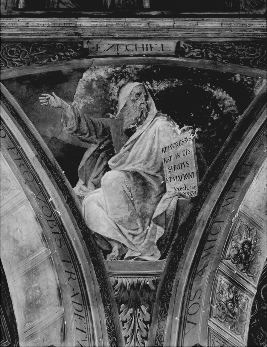Ezechiele (dipinto) di Morgari Rodolfo (terzo quarto sec. XIX)