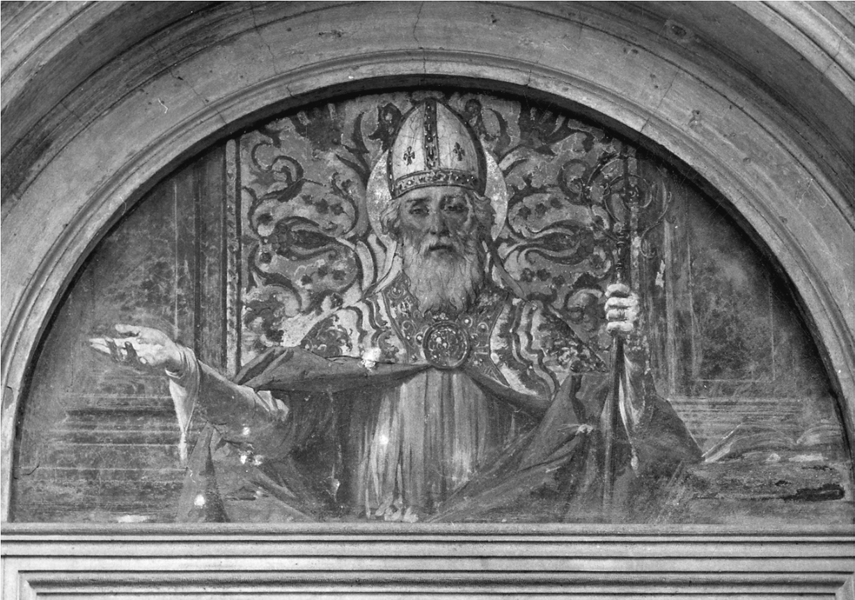 Sant'Agostino (dipinto, opera isolata) di Gaidano Paolo (fine sec. XIX)