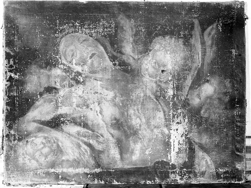 Santa Maria Maddalena portata in cielo dagli angeli (dipinto, opera isolata) - ambito lombardo-piemontese (sec. XVIII)