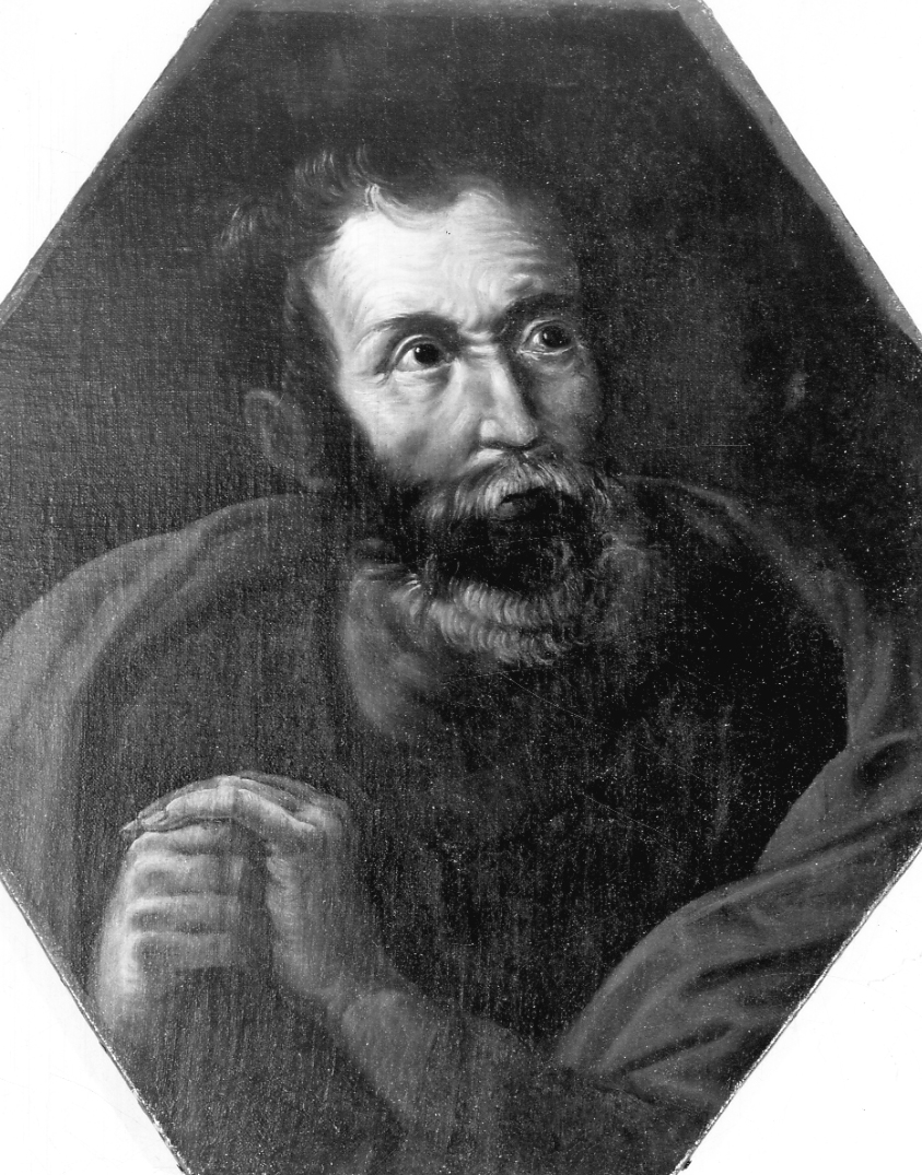 San Giacomo apostolo (dipinto, opera isolata) - ambito vercellese (metà sec. XVII)