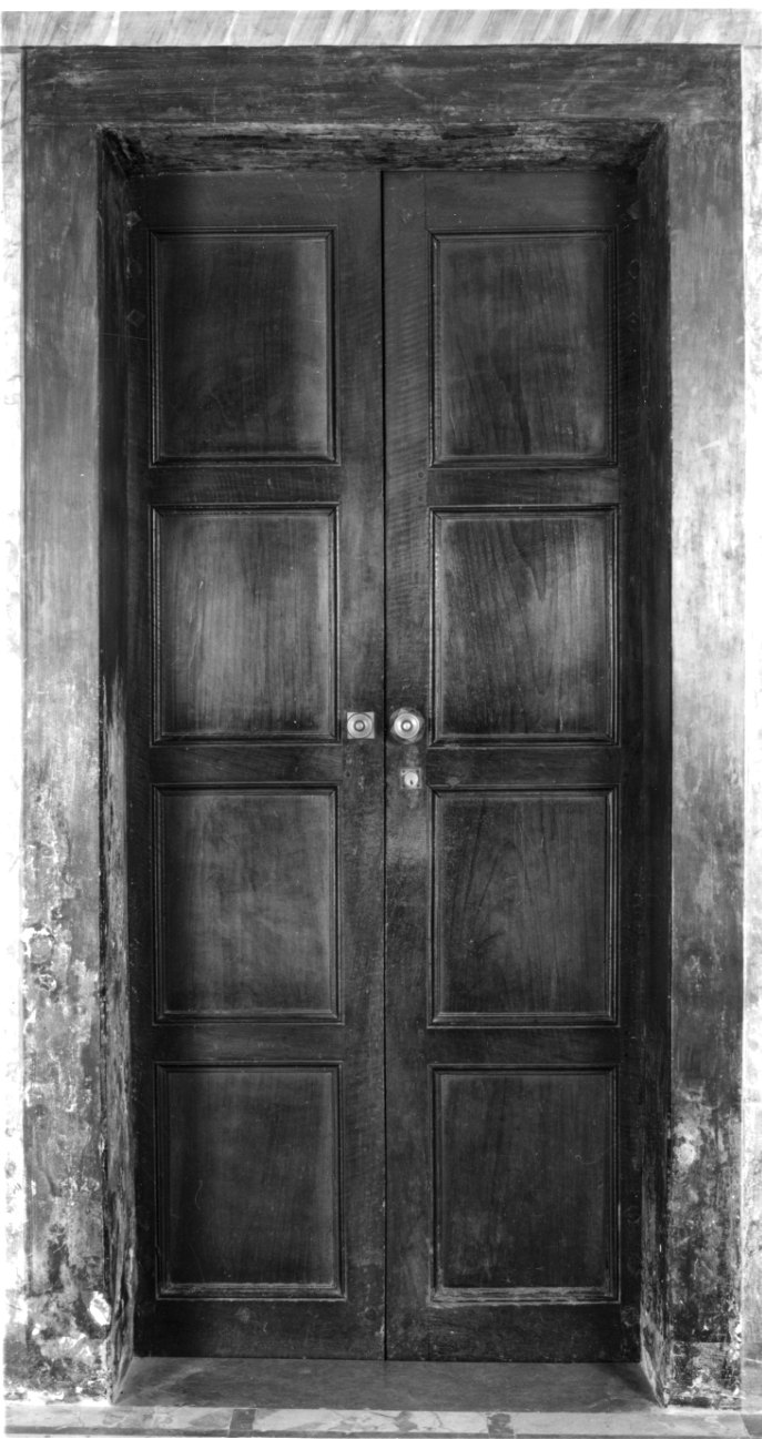 porta, serie - bottega piemontese (seconda metà sec. XVIII)