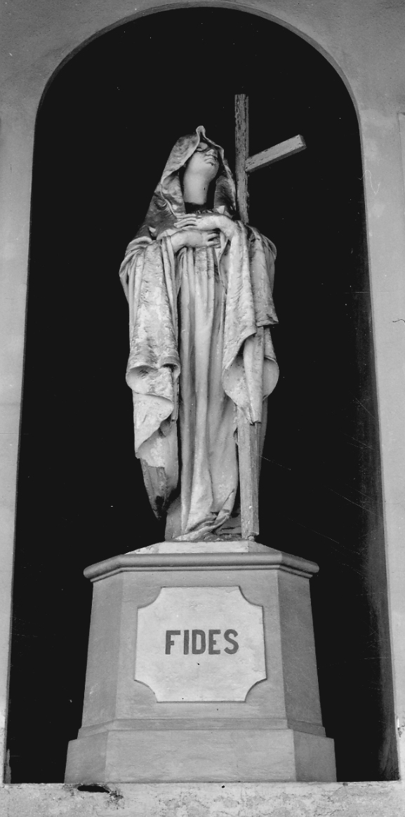 Fede (statua, opera isolata) - bottega piemontese (inizio sec. XX)