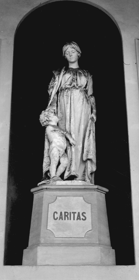 Carità (statua, opera isolata) - bottega piemontese (inizio sec. XX)