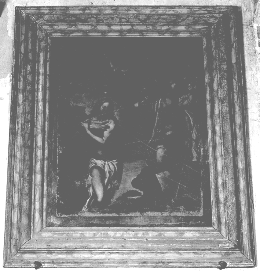 battesimo di Cristo (dipinto, opera isolata) - ambito piemontese (sec. XVII)