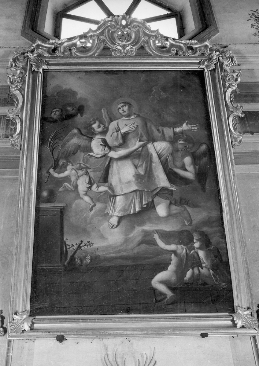 cornice di pala d'altare, opera isolata - bottega piemontese (sec. XVIII)