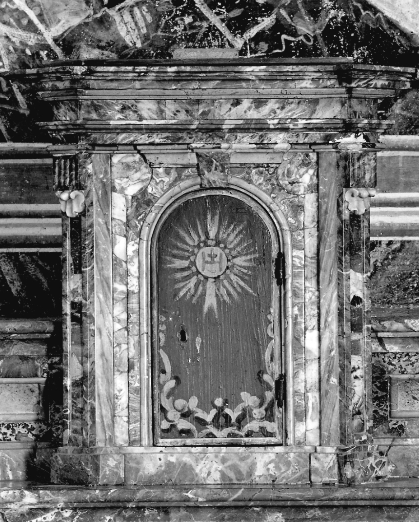 sportello di tabernacolo, opera isolata - bottega piemontese (sec. XIX)