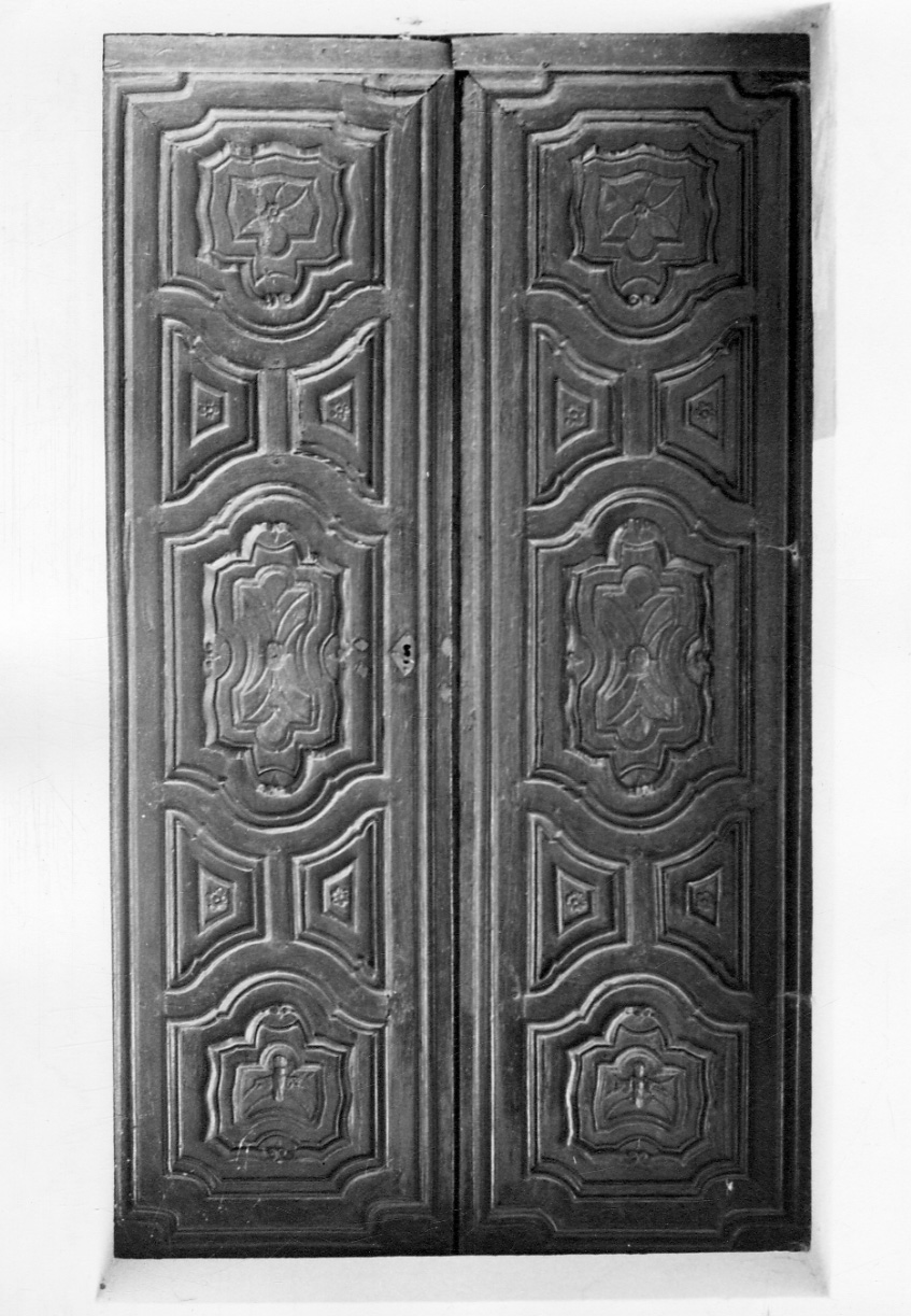 portone, opera isolata - bottega piemontese (sec. XVIII)