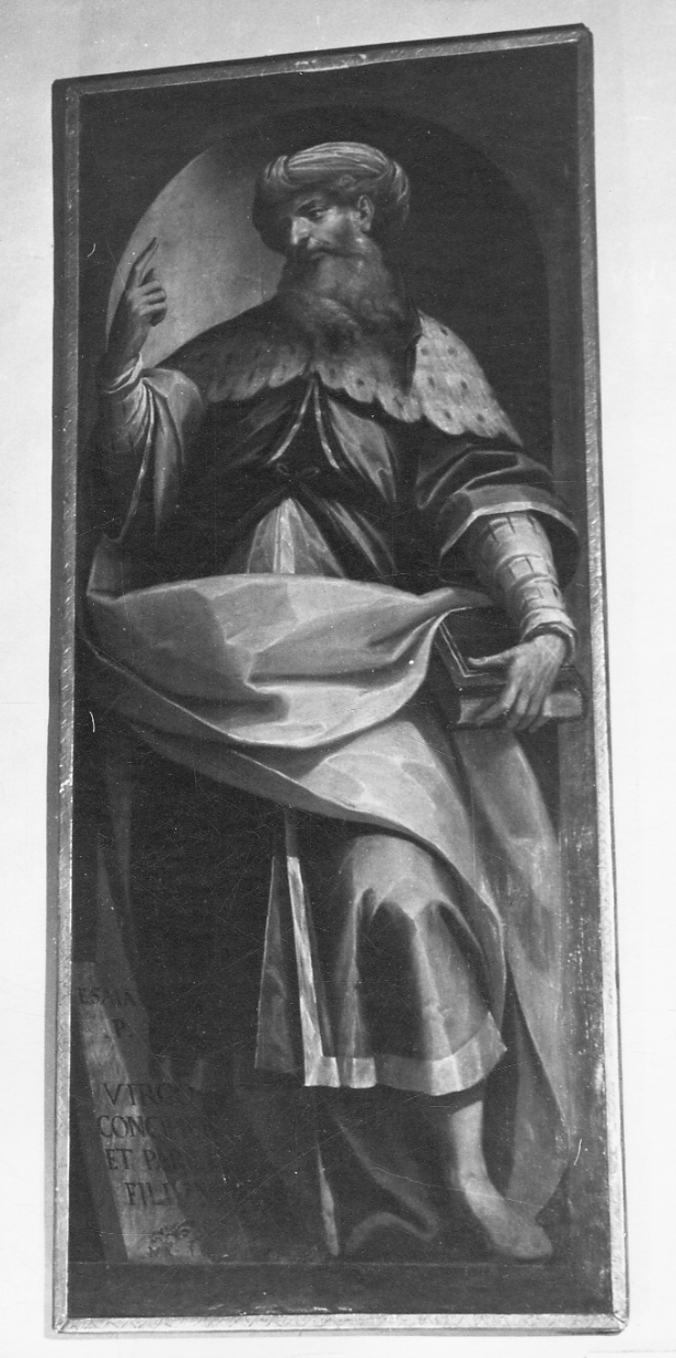 Isaia (dipinto, opera isolata) - ambito piemontese (primo quarto sec. XVII)