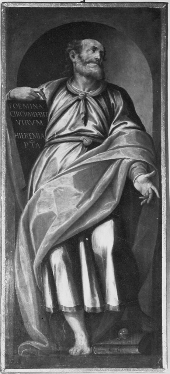 Geremia (dipinto, opera isolata) - ambito piemontese (primo quarto sec. XVII)