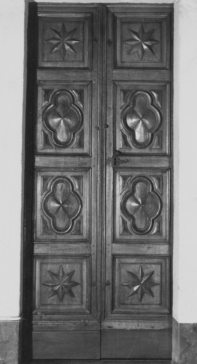 porta, opera isolata - bottega piemontese (sec. XVIII)