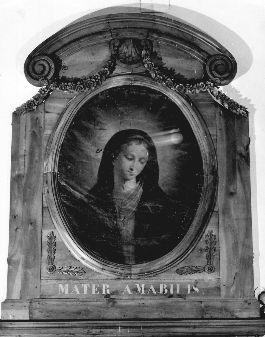 Madonna (dipinto, opera isolata) - ambito piemontese (prima metà sec. XIX)