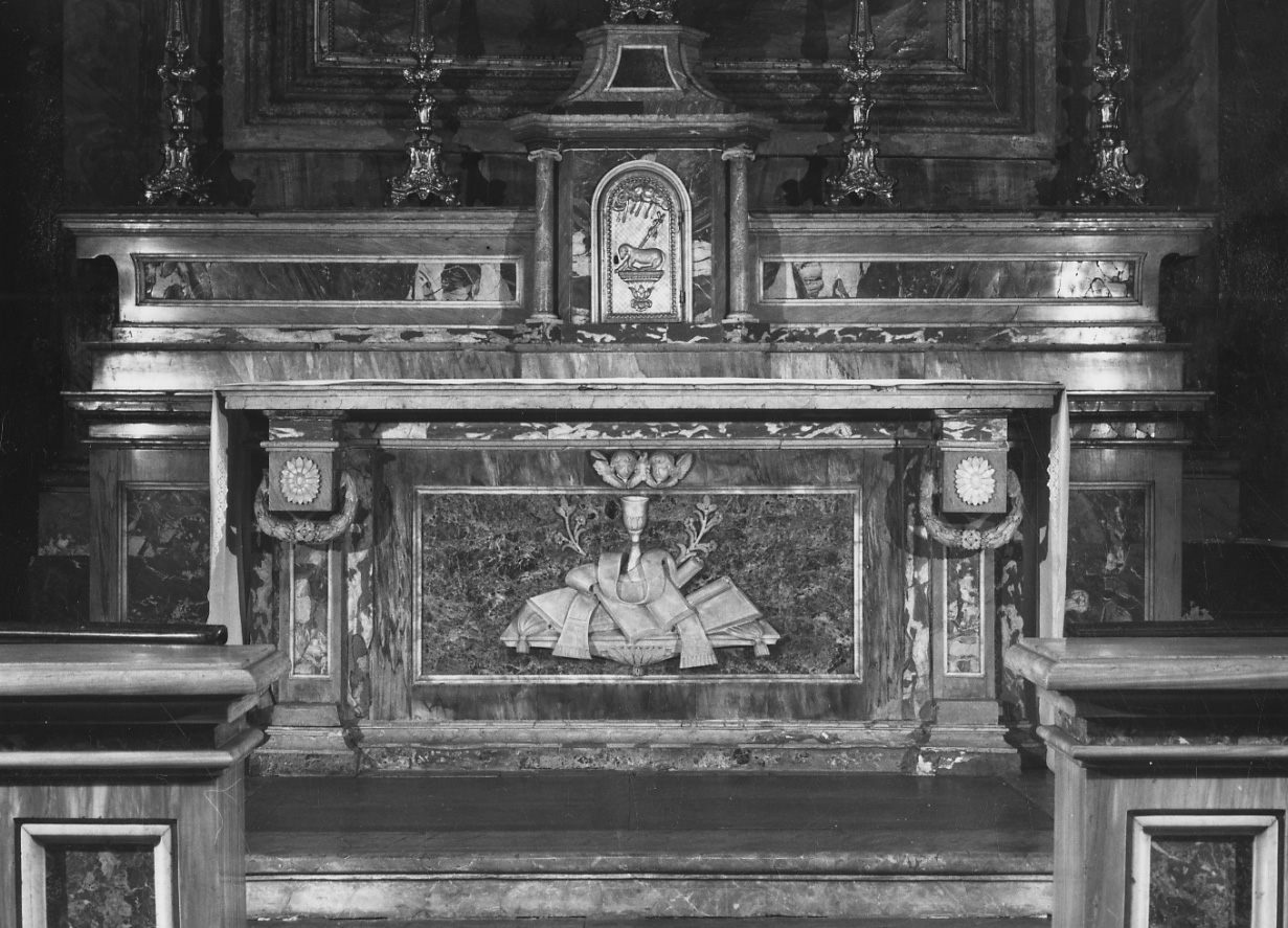 altare, opera isolata - bottega piemontese (secondo quarto sec. XIX)