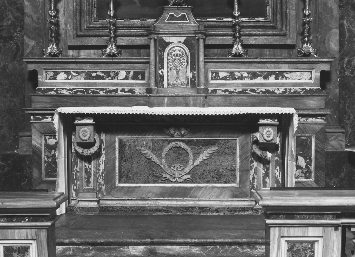altare, opera isolata - bottega piemontese (metà sec. XIX)