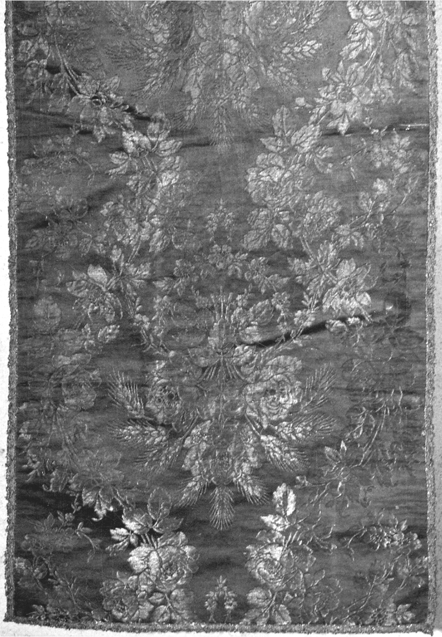 velo omerale, elemento d'insieme - manifattura italiana (seconda metà sec. XIX)