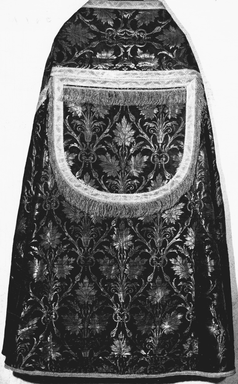 piviale, opera isolata - manifattura italiana (seconda metà sec. XIX)