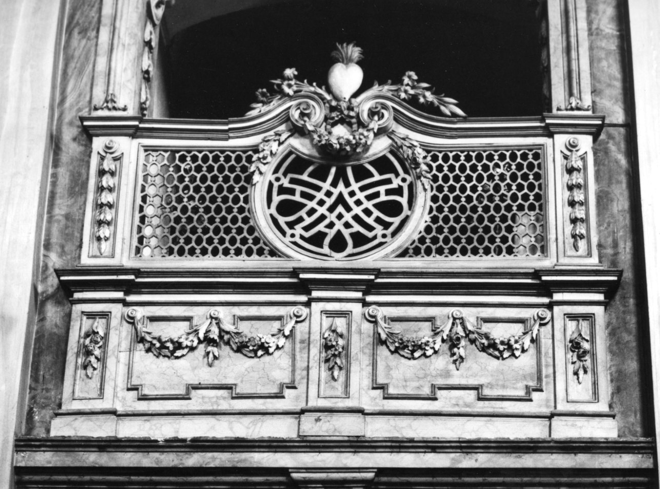 parapetto, serie - bottega biellese (prima metà sec. XIX)