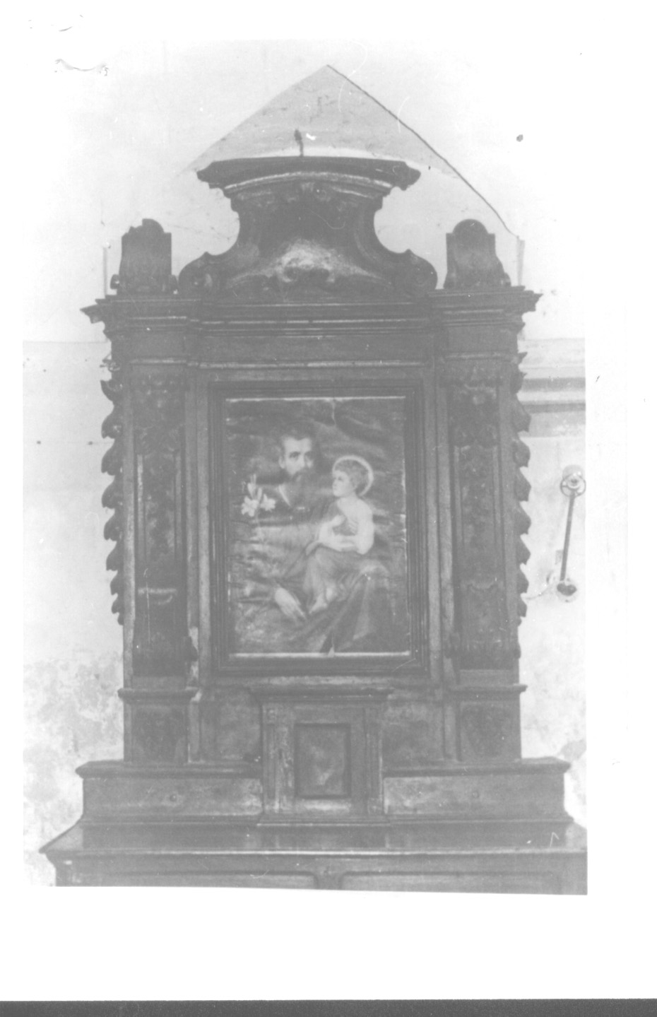 altare, opera isolata di Fossati Francesco (secondo quarto sec. XIX)