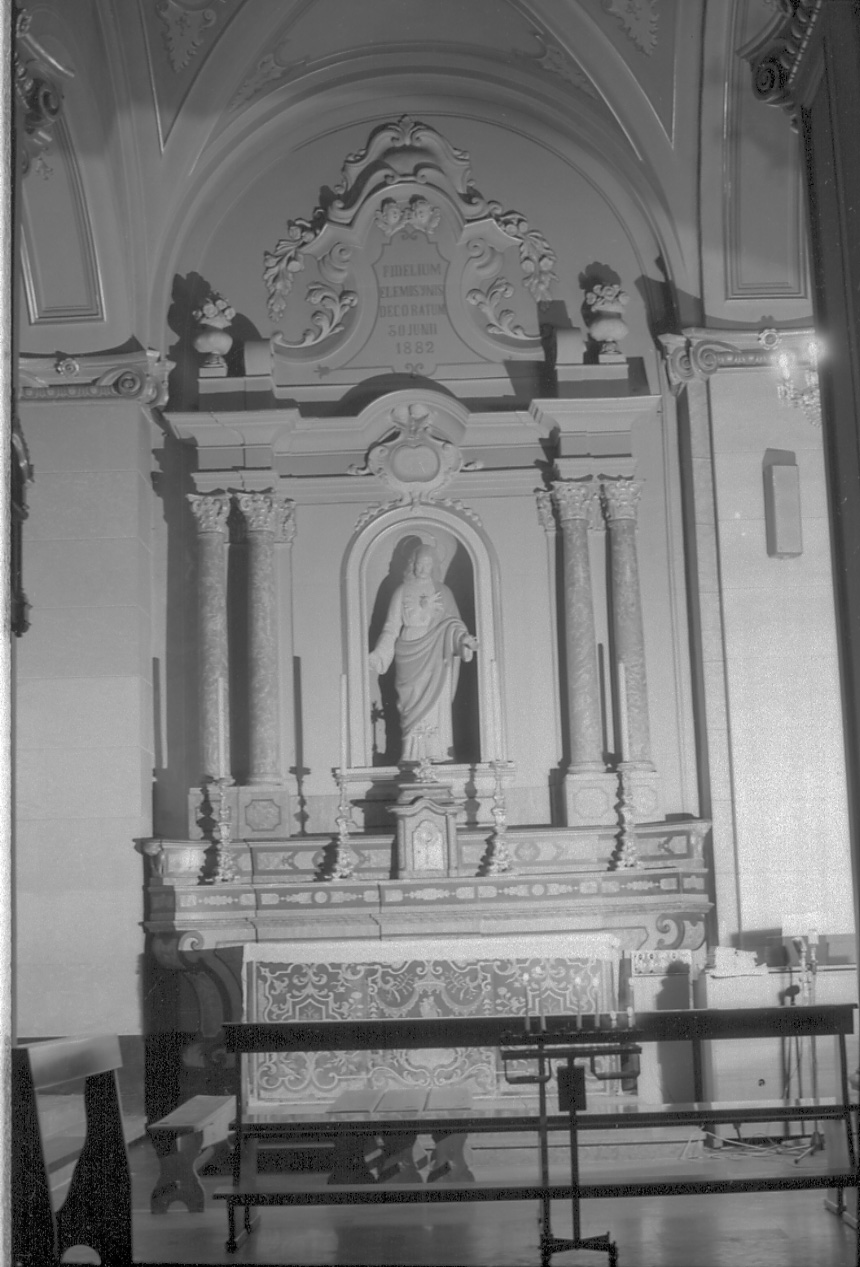 altare, opera isolata di Catella Giacomo (metà sec. XIX)