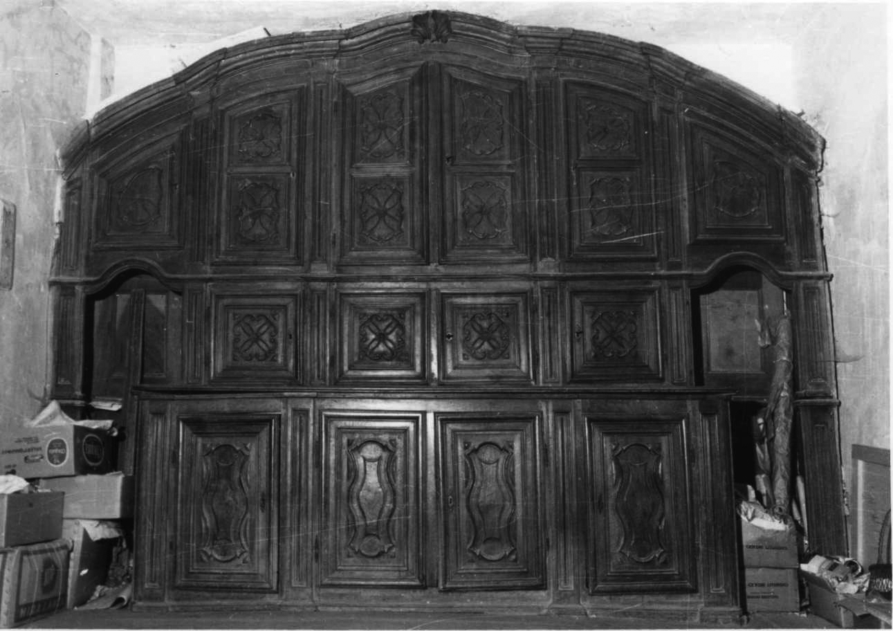 armadio da sacrestia, opera isolata di Termine Bartolomeo (cerchia) (inizio sec. XVIII)